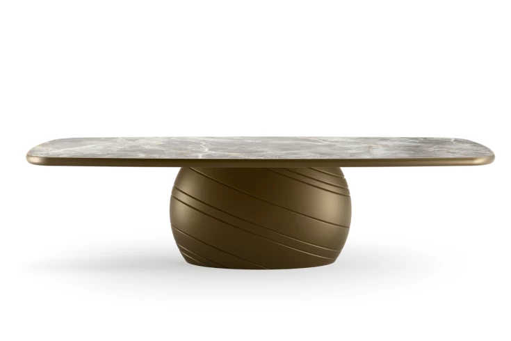 Giove Table with Ceramic King Top