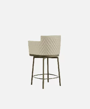 ELY STOOL DIAMOND_4 pieds de métal